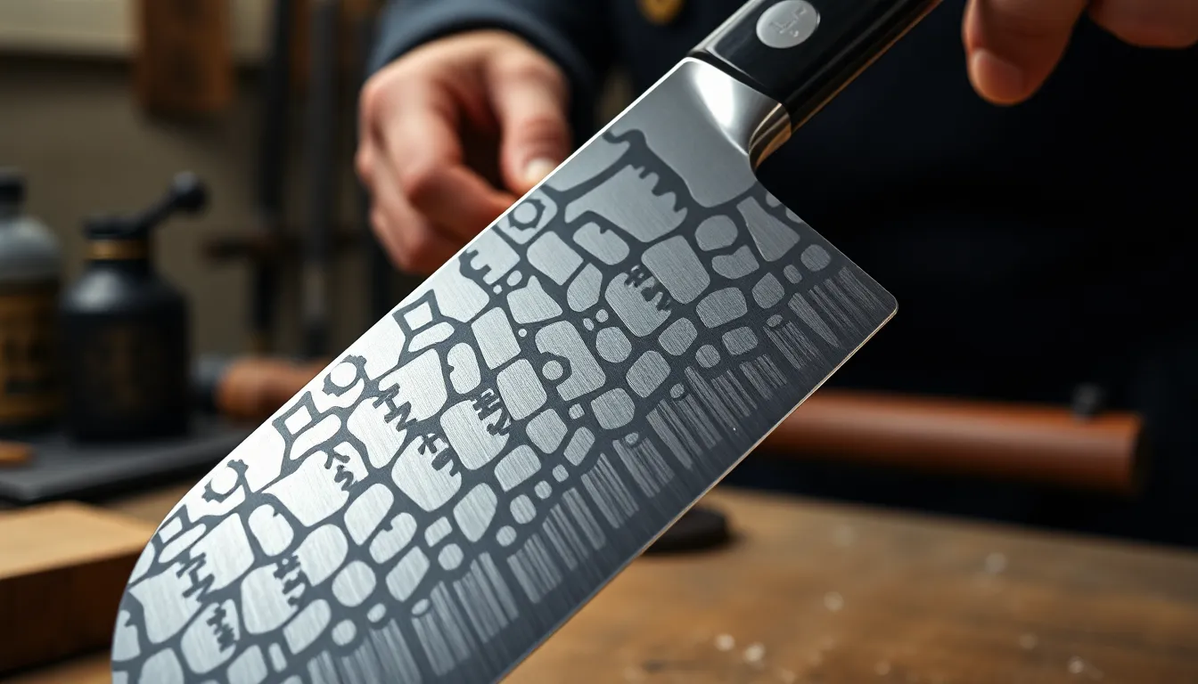 Japanese Steak Knives Best - Japanese Craftsmanship Detail