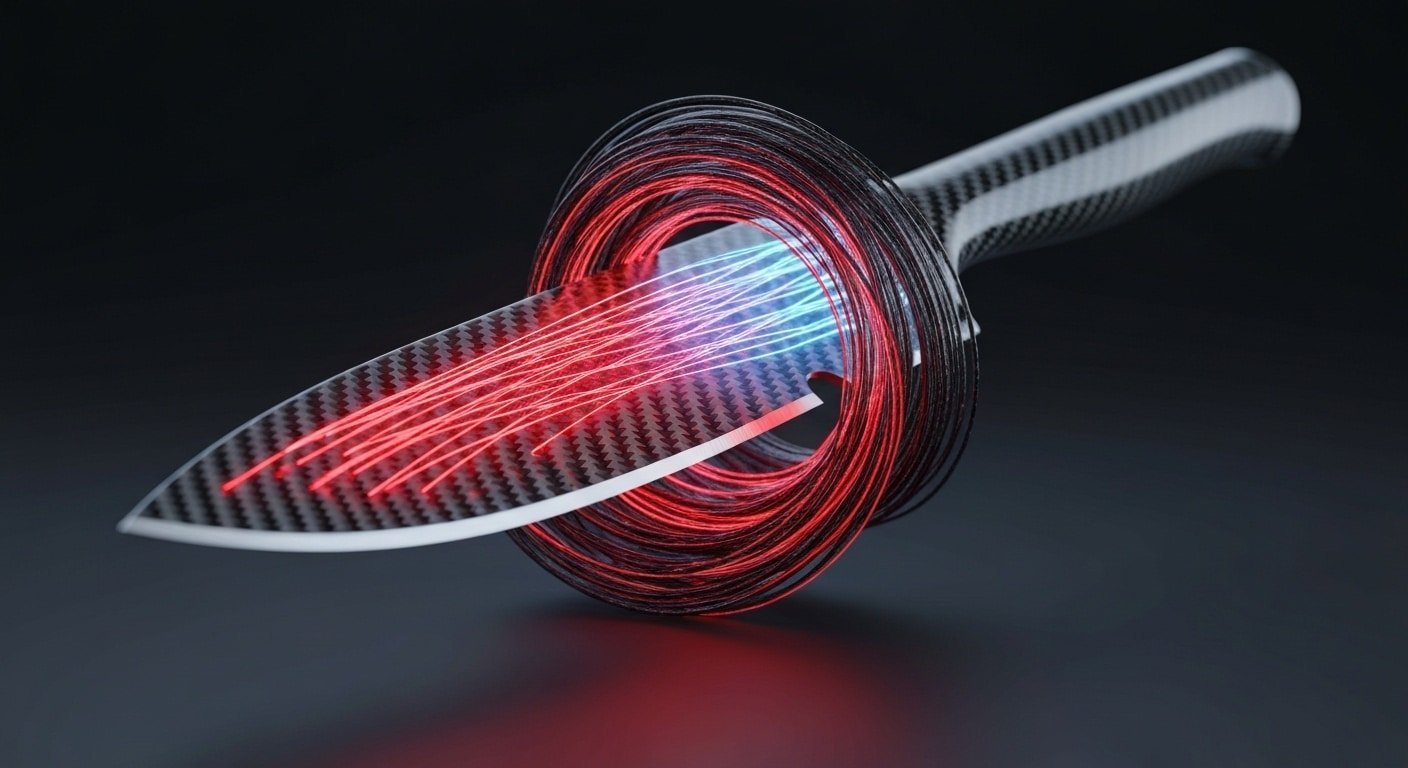 Anatomy of a Carbon Fiber Kitchen Knife