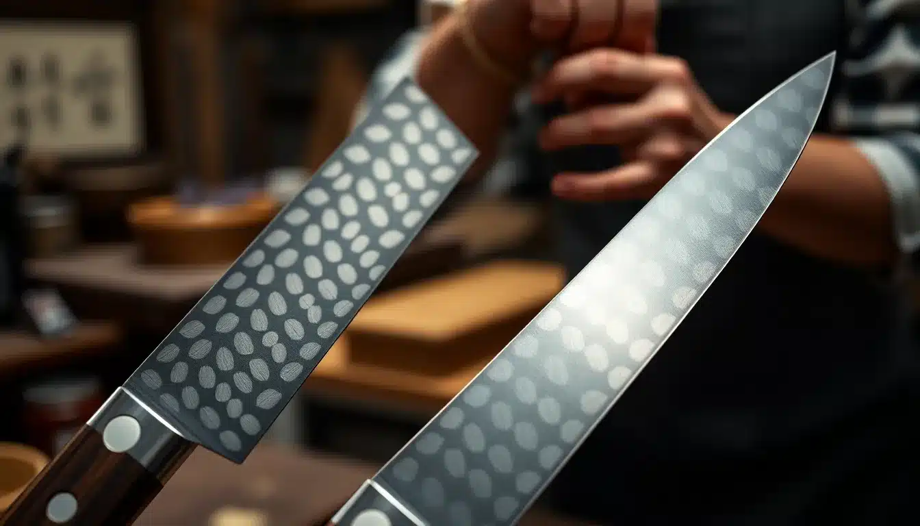 High-End Japanese Chef Knives - Japanese Craftsmanship Detail