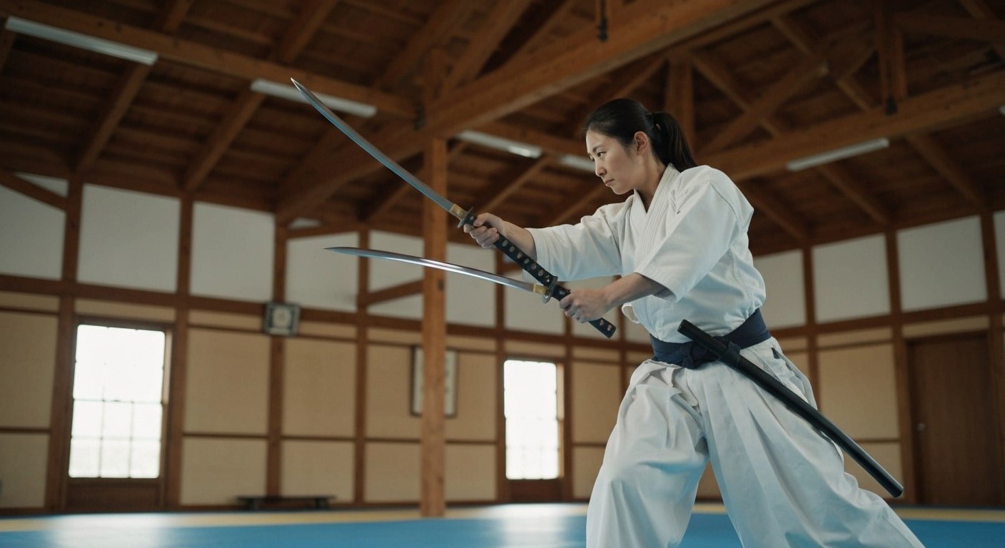 Japanese Katana Knives in Martial Arts