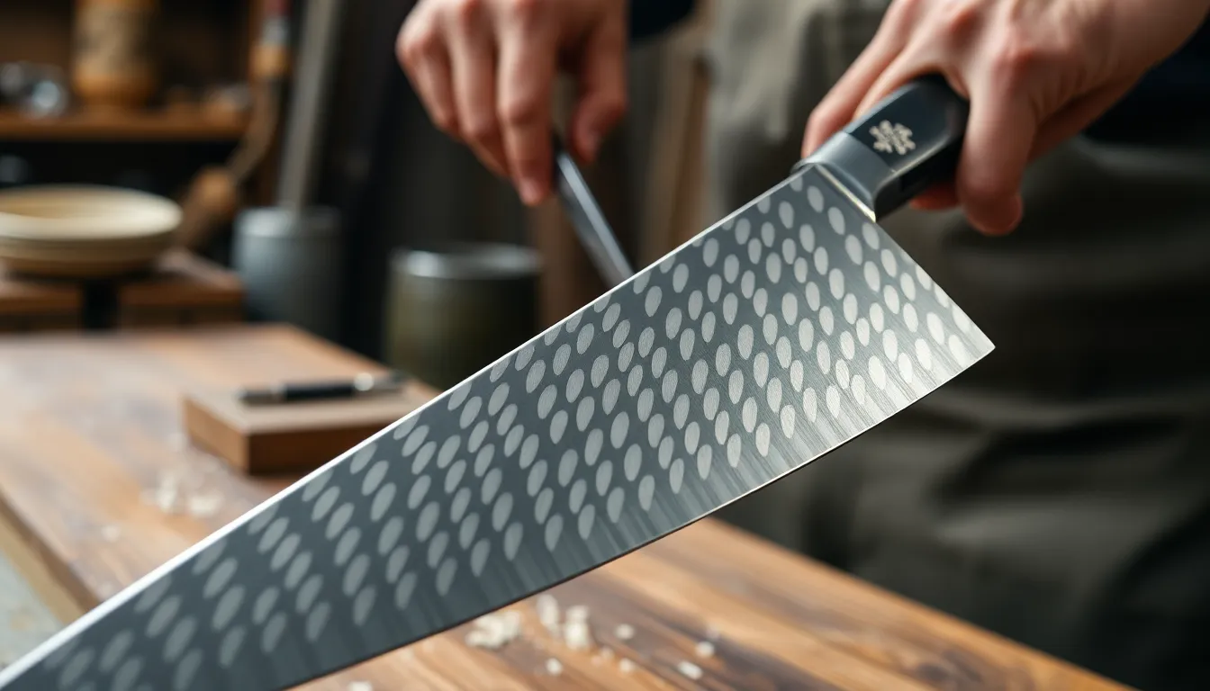 Japanese Kitchen Knives Reviews - Japanese Craftsmanship Detail