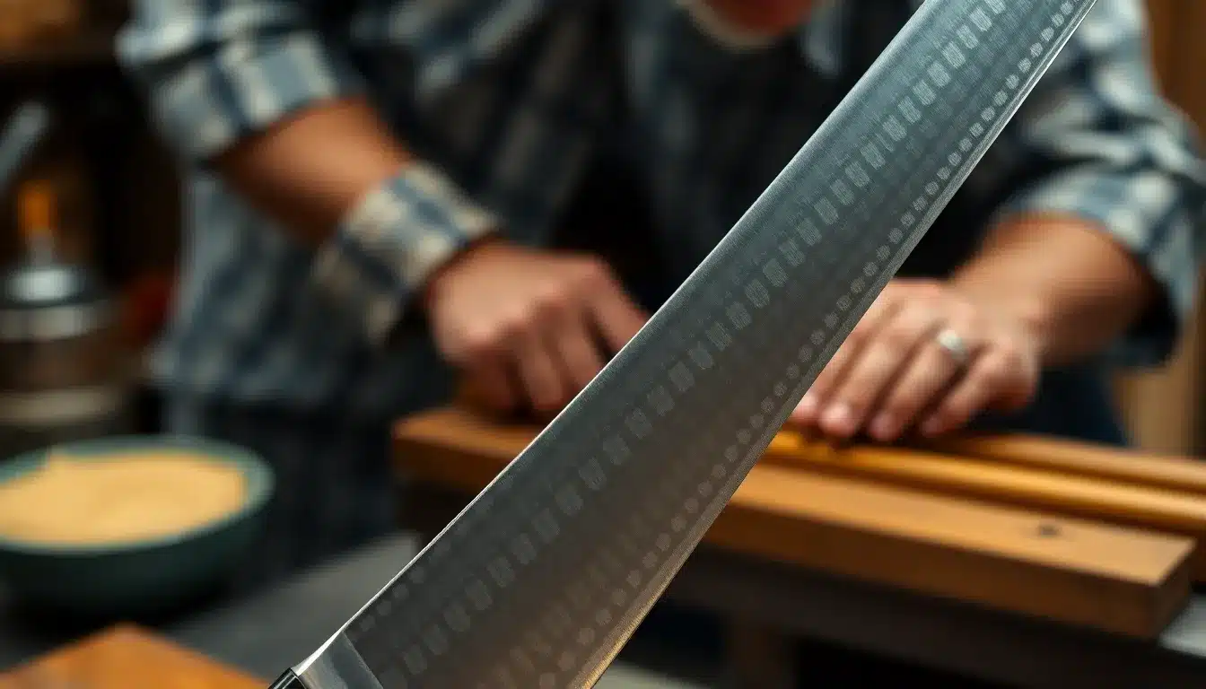 Japanese Knives Nakiri - Japanese Craftsmanship Detail