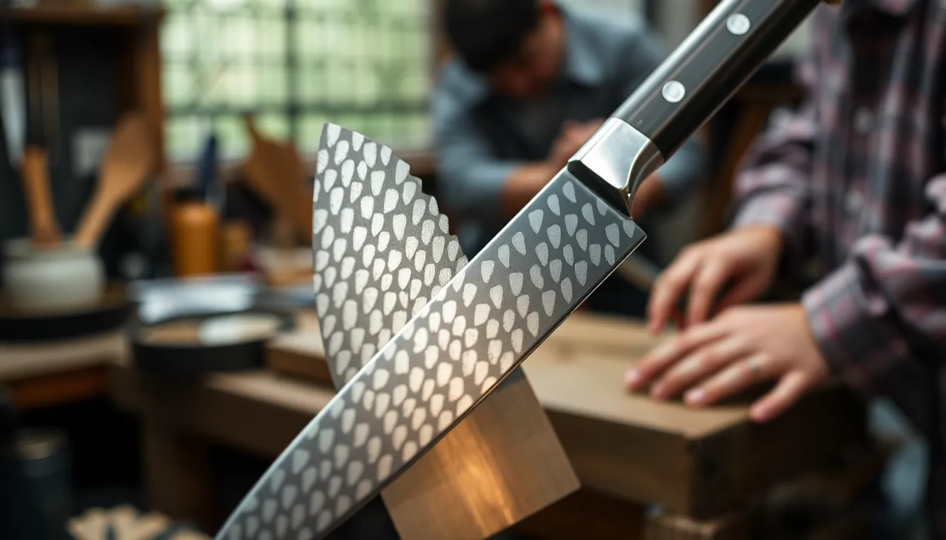 Japanese Knives Near Me - Japanese Craftsmanship Detail