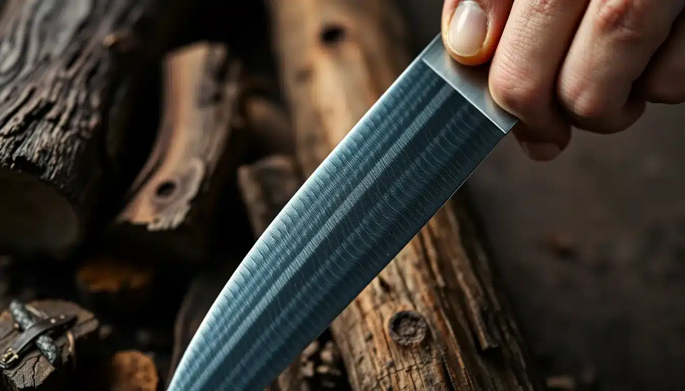Japanese Hunting Knives - Craftsmanship Detail