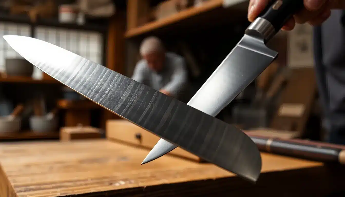 Gyuto Japanese Knives - Japanese Craftsmanship Detail