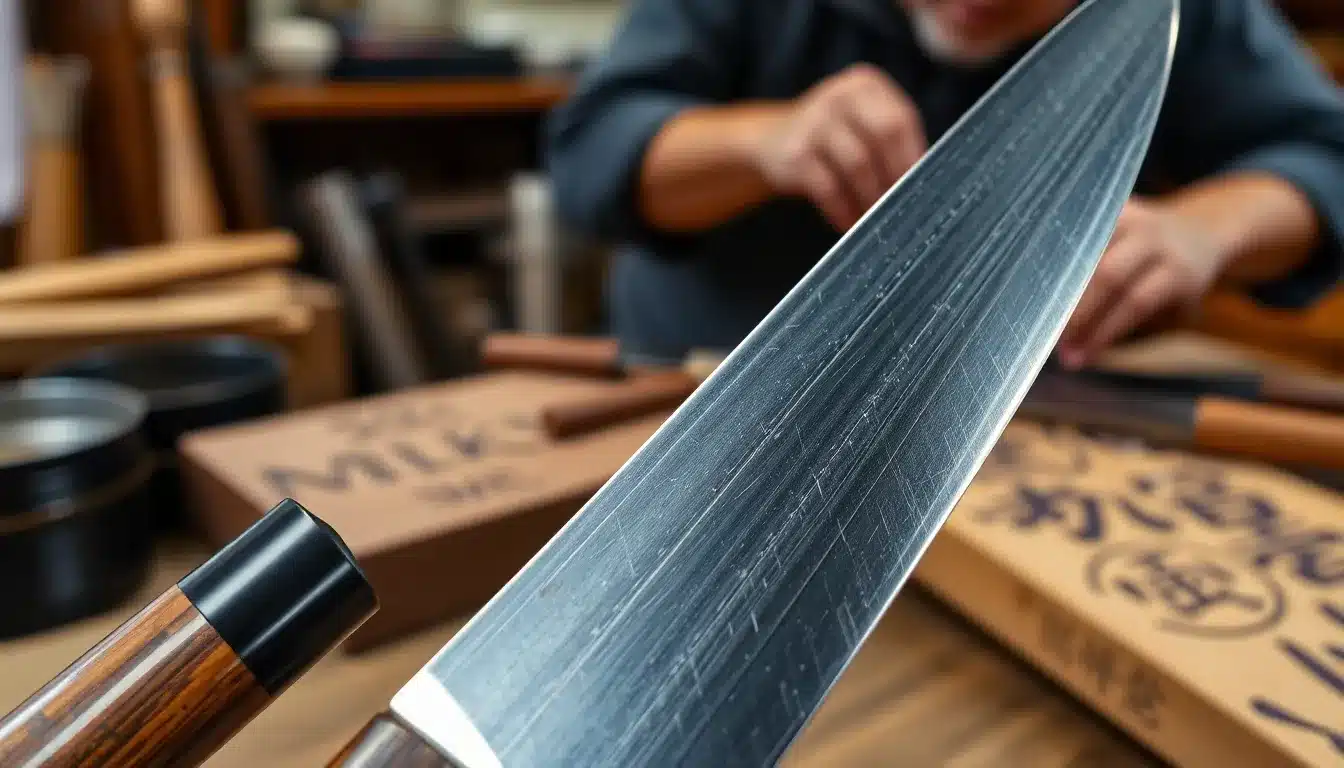 Nakiri Japanese Knives - Japanese Craftsmanship Detail