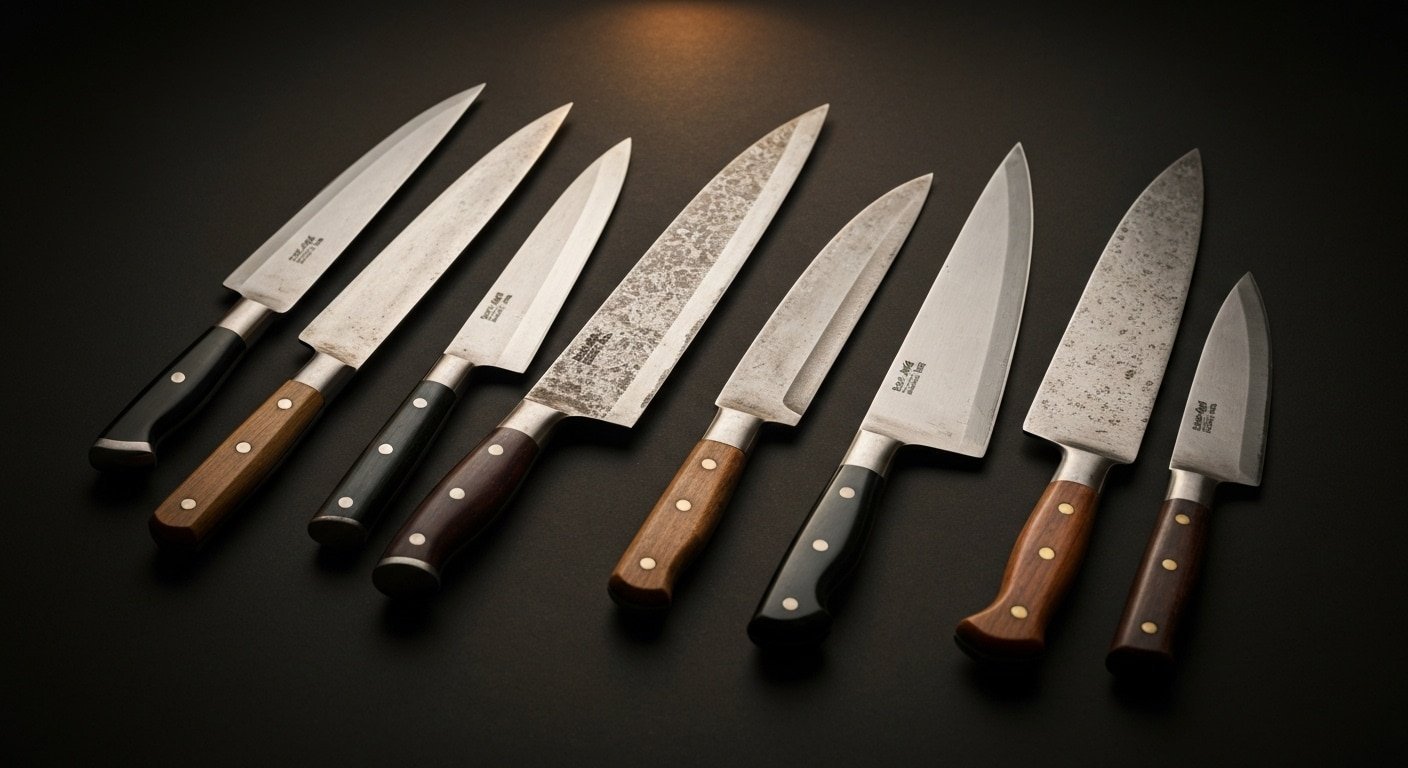Sustainable Collection of Second Hand Chef Knives
