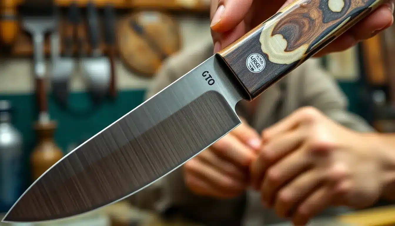 Best Japanese Folding Knives - Japanese Craftsmanship Detail