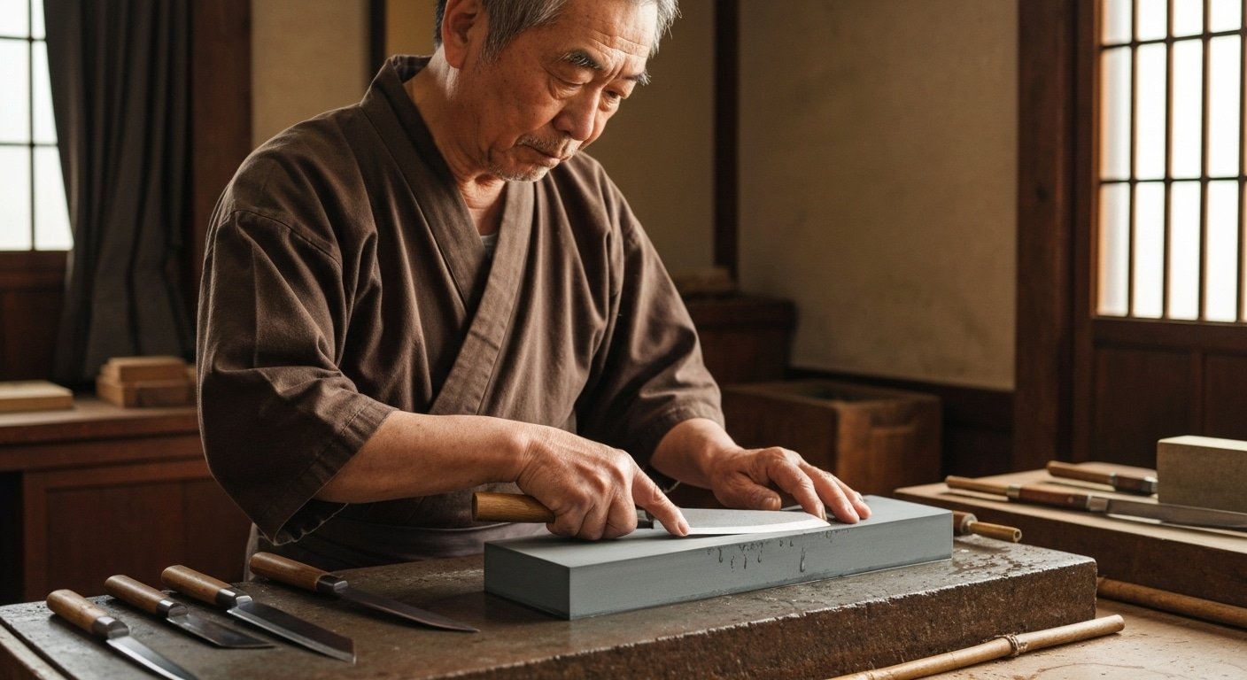 Sharpening and Care for Types of Japanese Knives