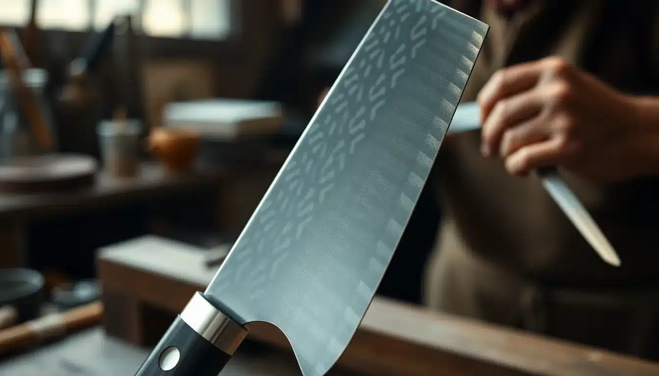 Japanese Cutting Knives - Japanese Craftsmanship Detail