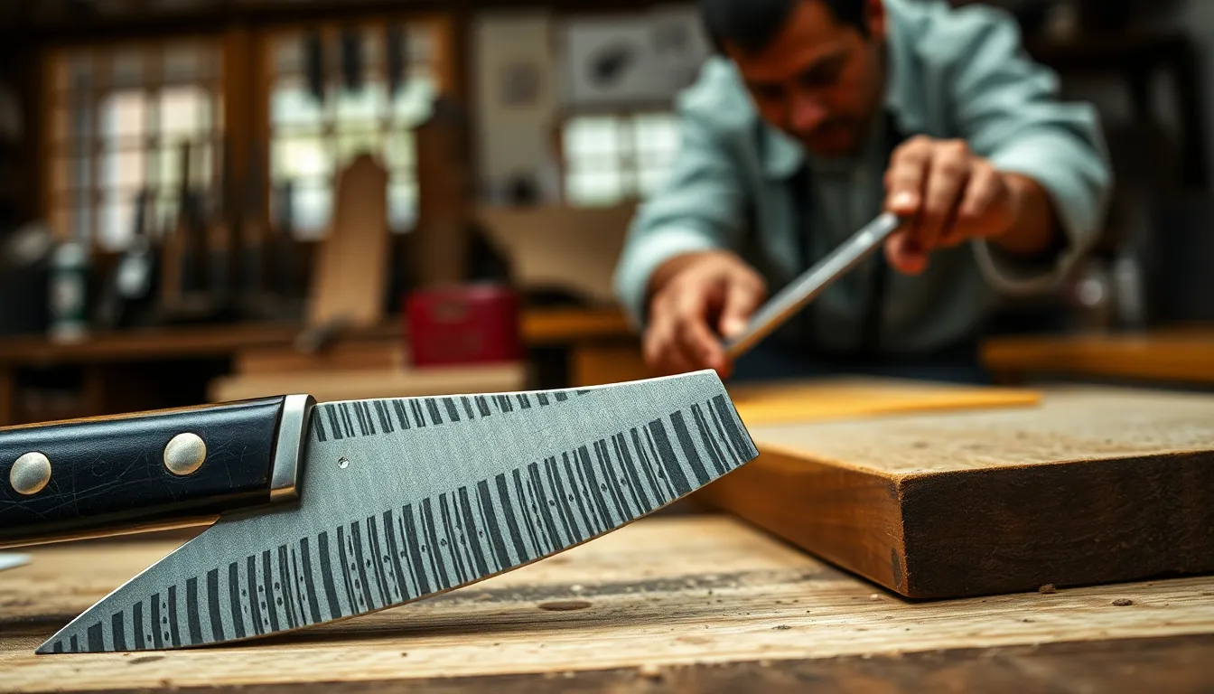 Japanese Knives Miyabi - Japanese Craftsmanship Detail
