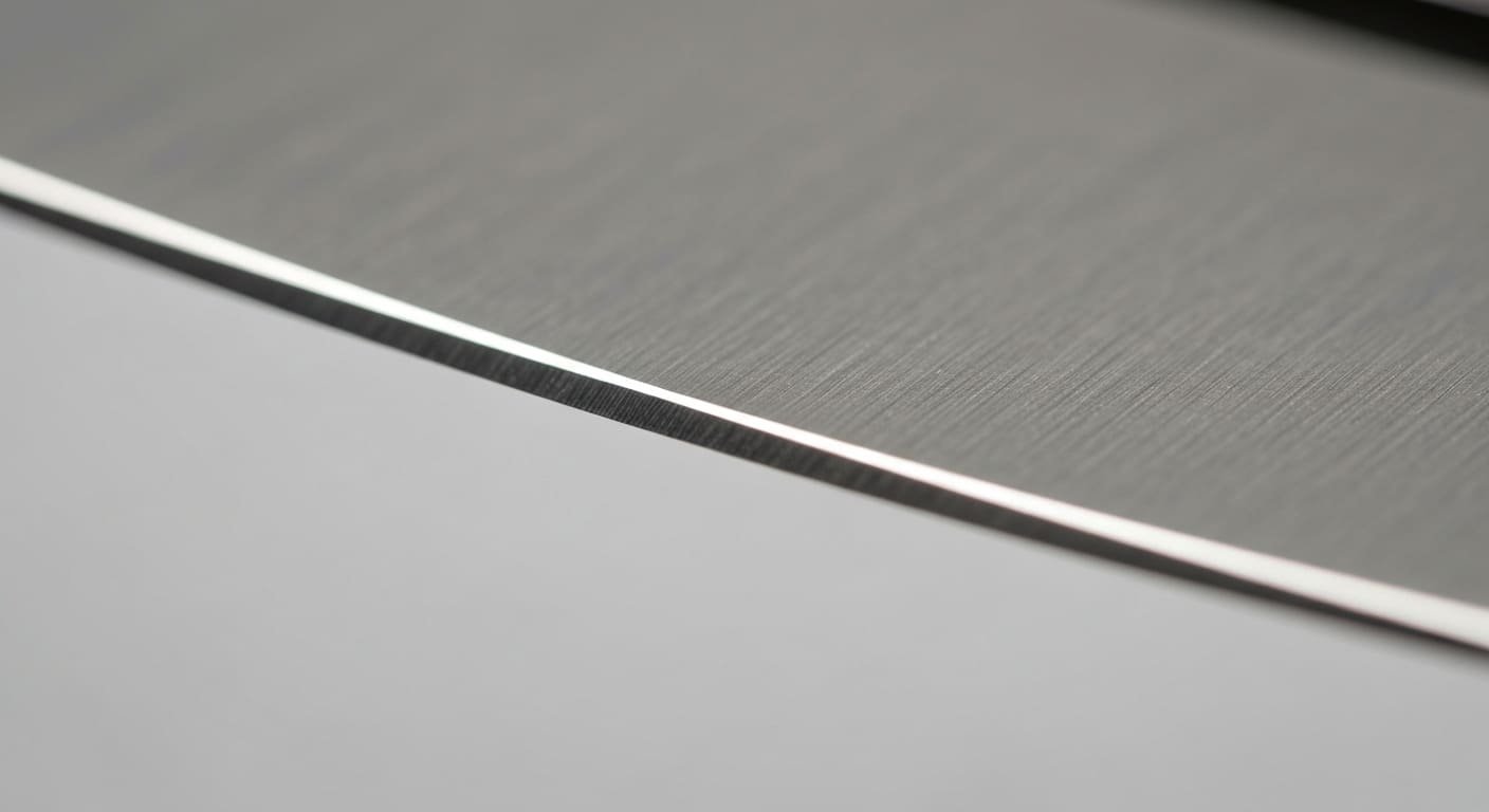 Macro View of Kanetsugu Knife's Razor-Sharp Edge