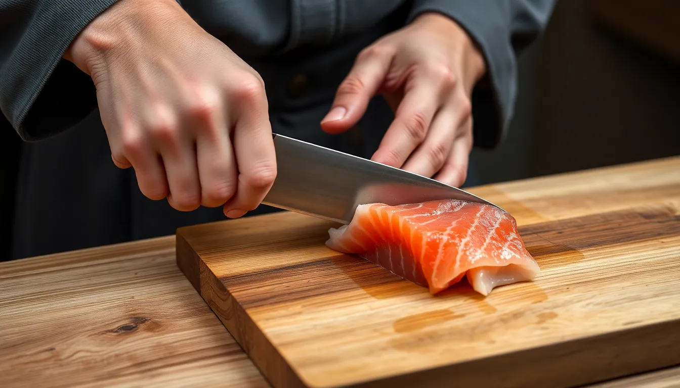 Whetstone sharpening for various types of Japanese chef knives