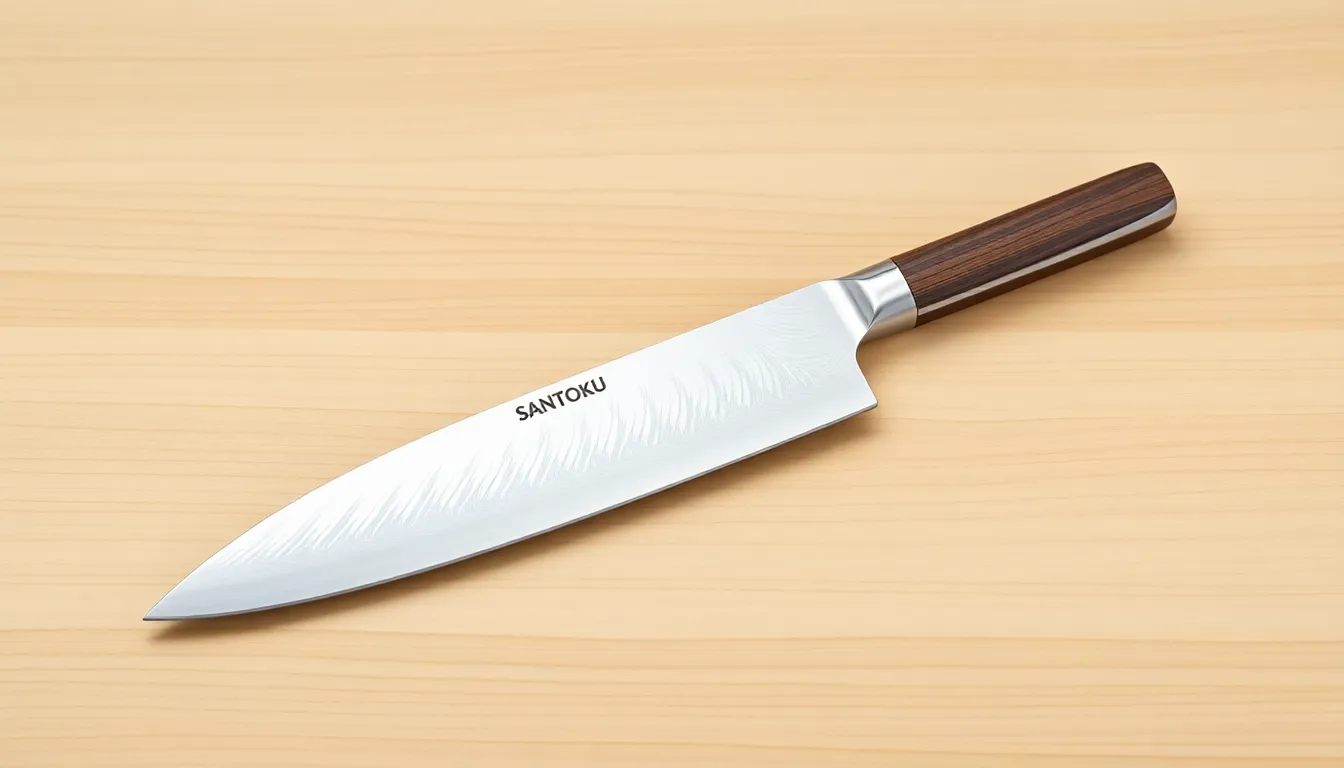 Anatomy of Santoku Japanese Knives