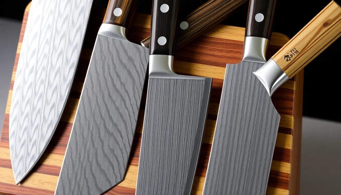 Care for Japanese Knives Damascus Steel