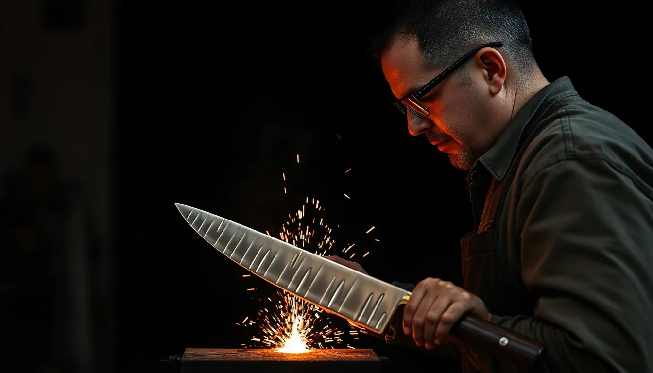 Heat Treatment Process for Japanese Knives Steel