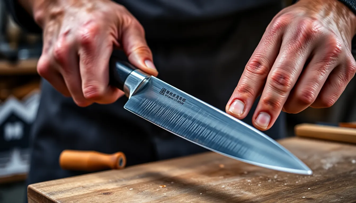 Craftsmanship Behind a Japanese Chef Knives Set