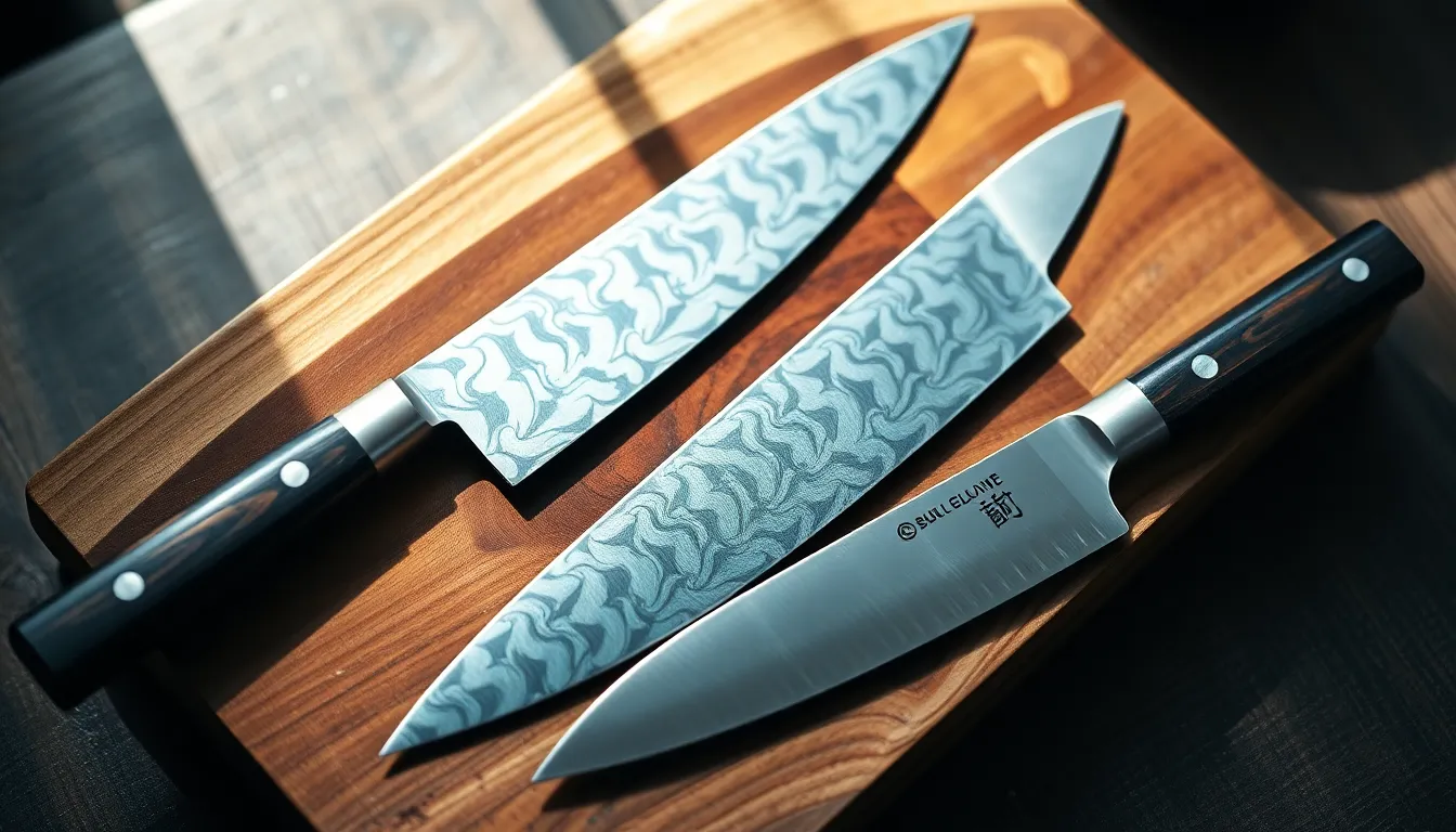 Premium Japanese Chef Knives Set Collection