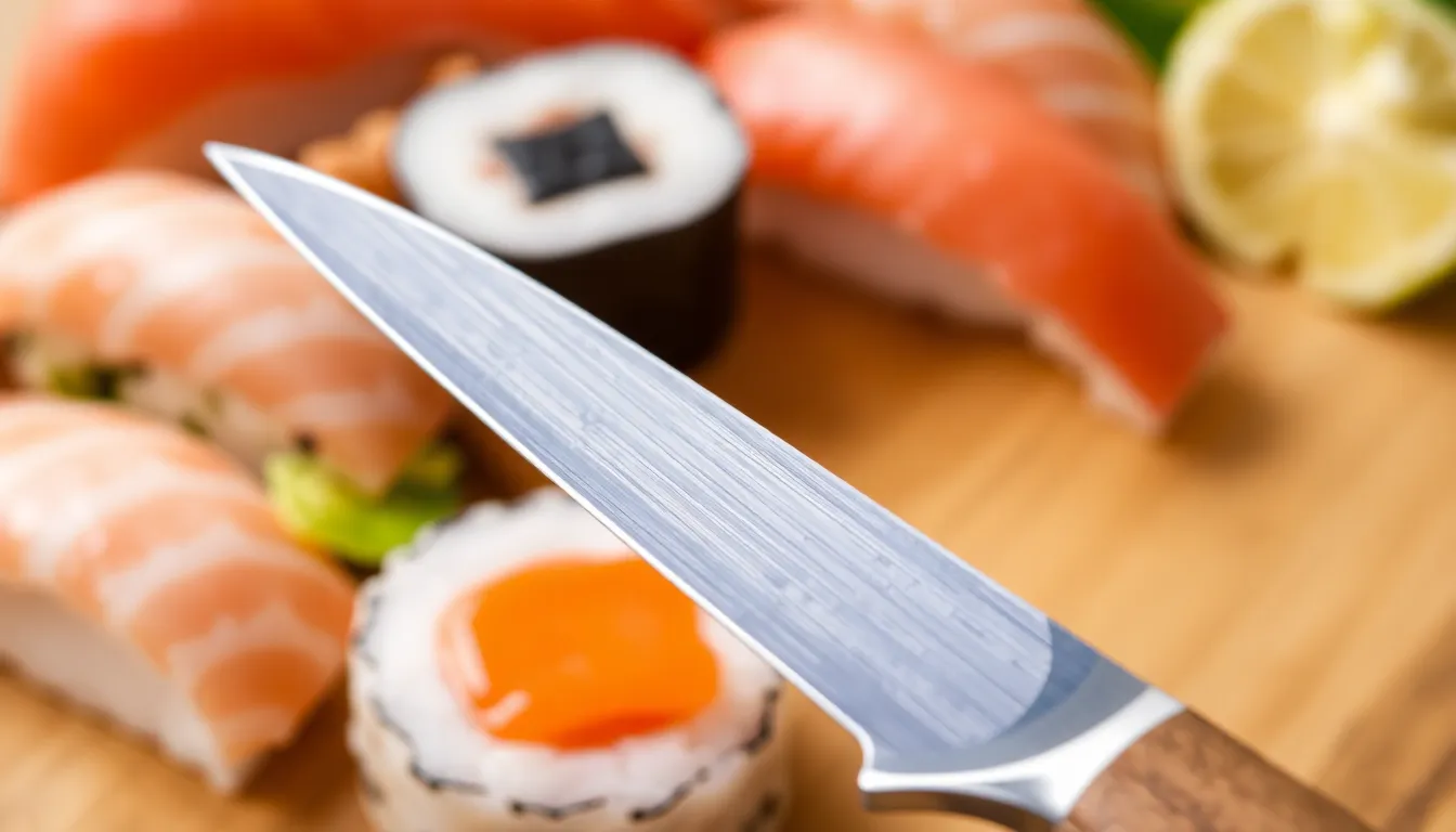 Yanagiba Japanese Knives Styles for Sushi