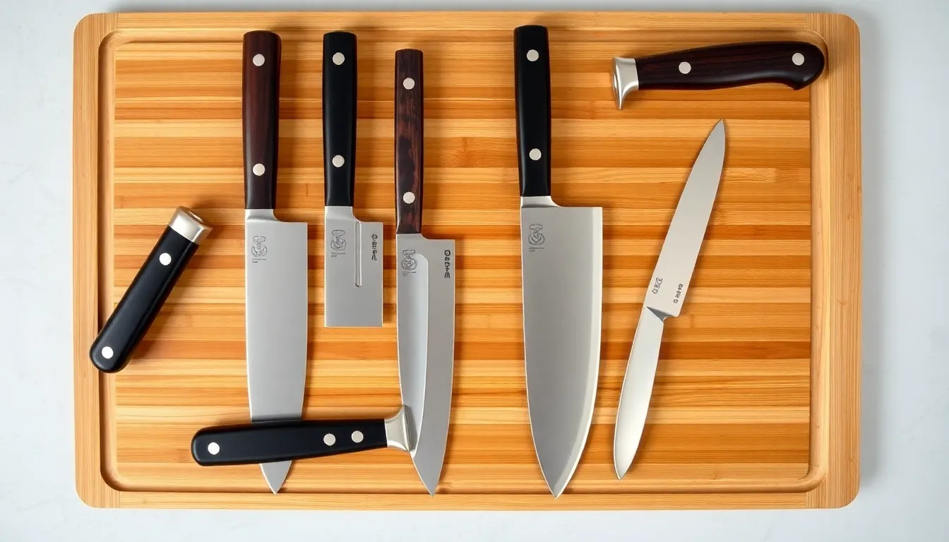 Collection of High-Quality Japanese Butcher Knives