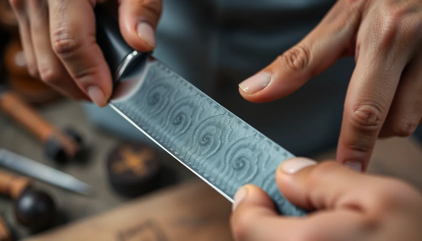 Craftsmanship of Japanese Chefs Knives Set Blades