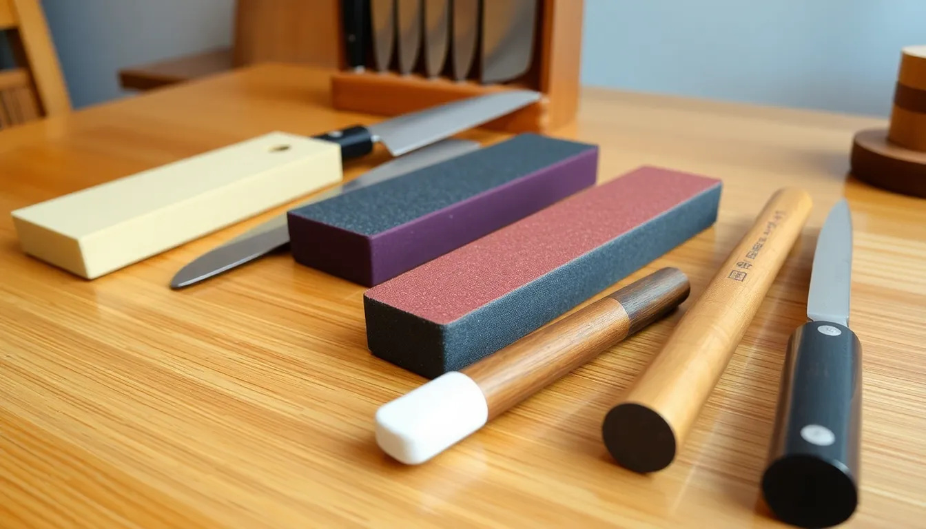 Types of Sharpeners for Japanese Knives: Whetstones and Rods