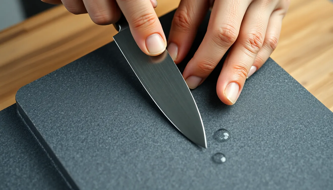 Hands-on guide to sharpening Japanese kitchen knives on a whetstone.