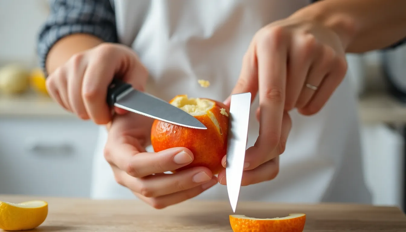 Precision Paring with Small Japanese Knives