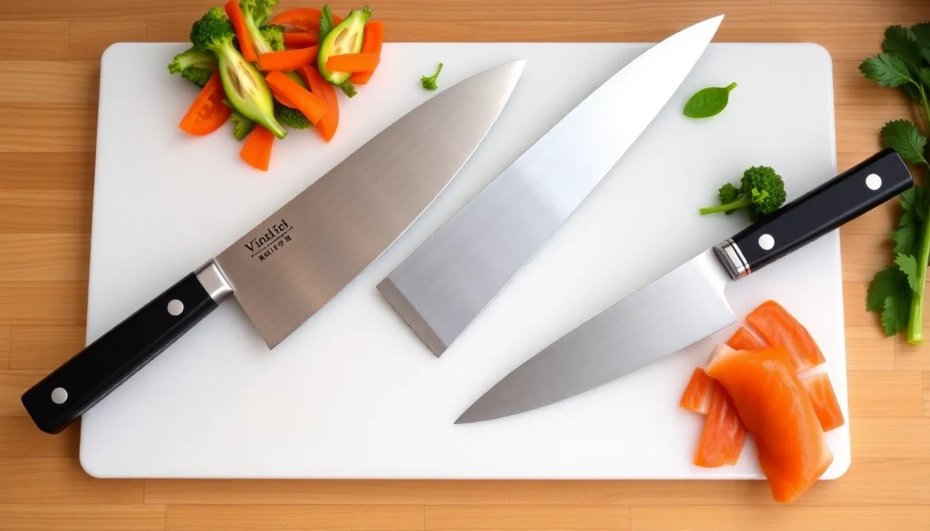 Damascus Carbon Steel Japanese Cutlery Knife Blade