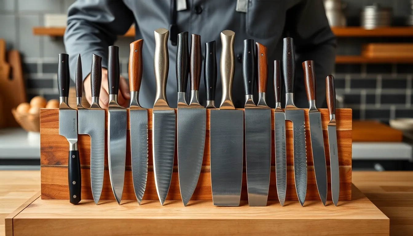 Professional Collection of Japanese Cutlery Knives