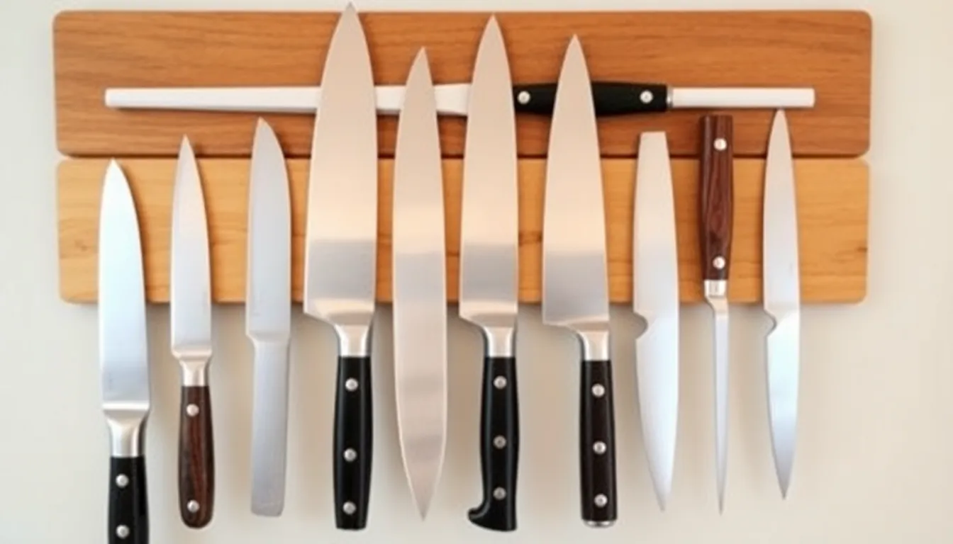 Collection of Japanese Knives for the Chef