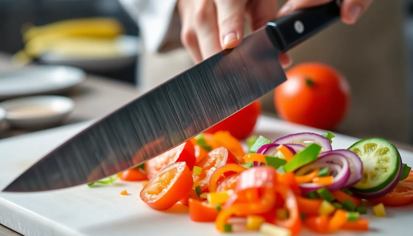 Precision Cutting with Chefs Knives Japanese