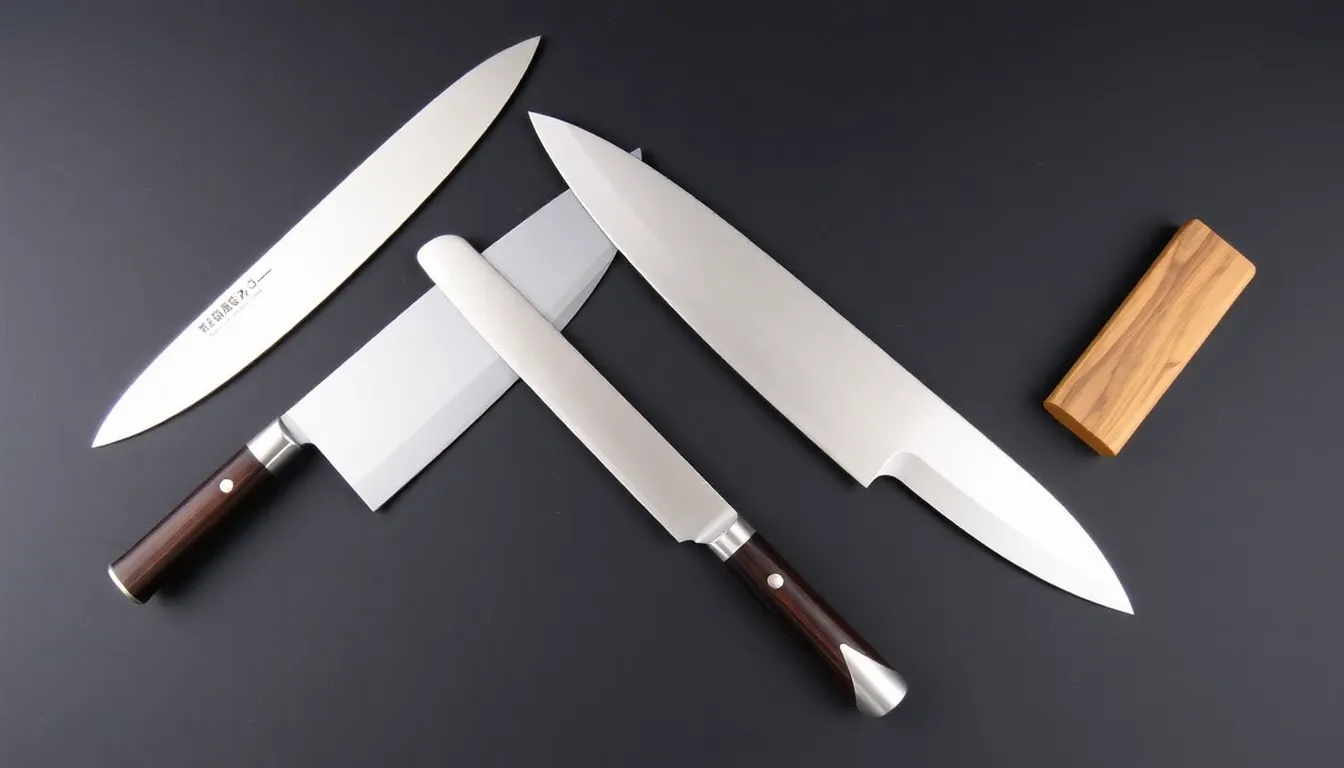 Types of Chef Knives Japanese Collection