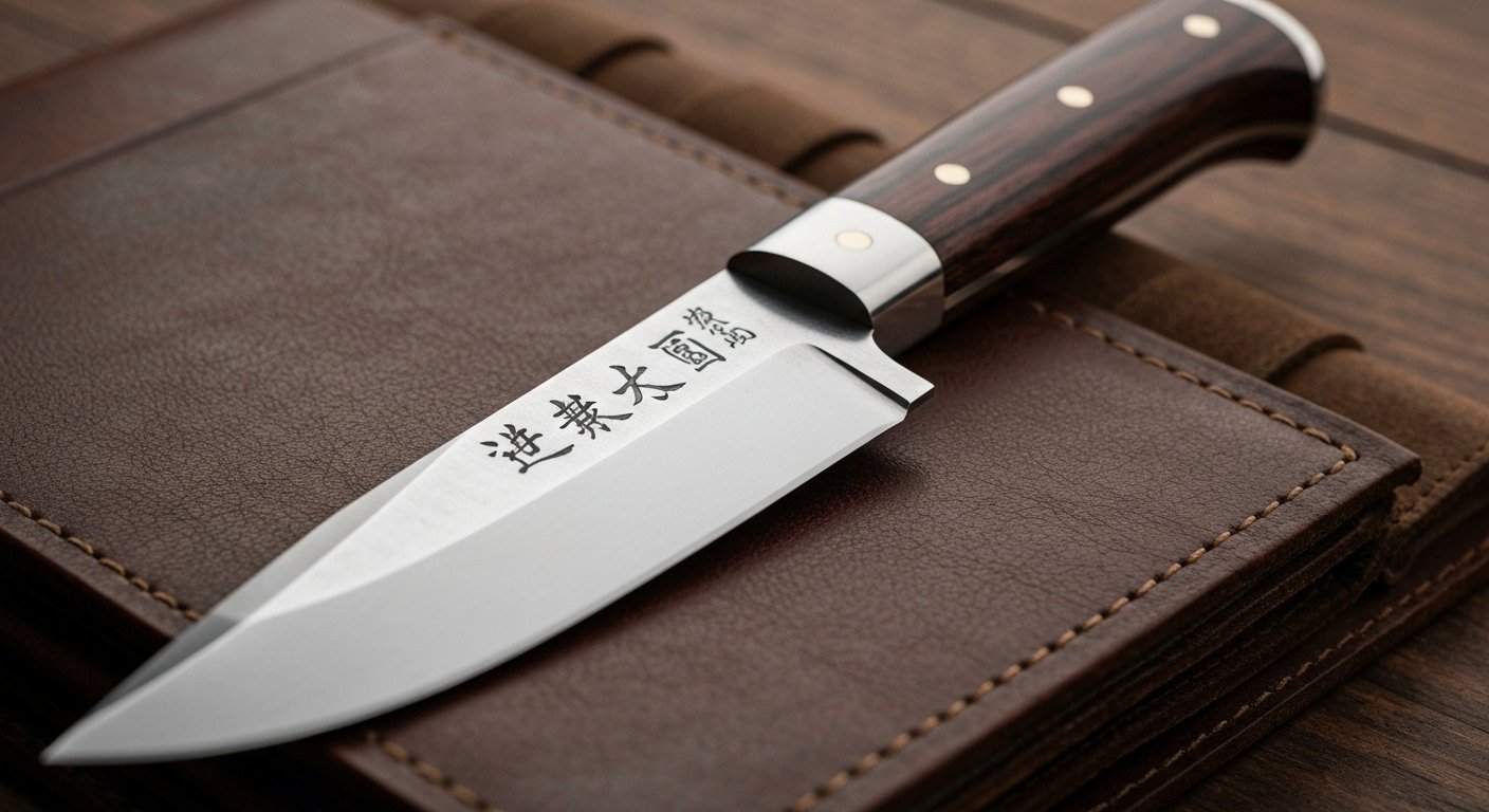 Professional Japanese Hunting Knife Masterpiece