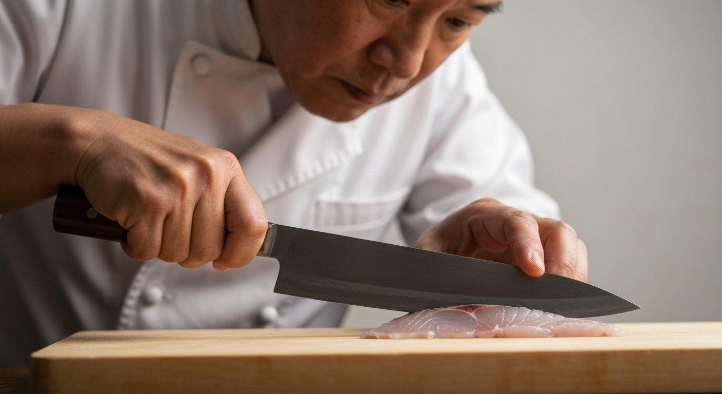 Specialized Japanese Knives Names: Yanagiba in Action