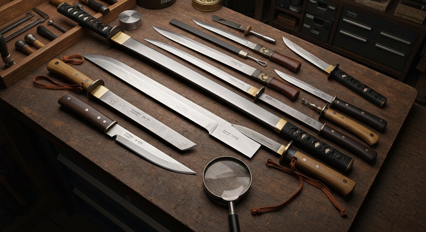 Preserving and Displaying Japanese World War 2 Knives Collection