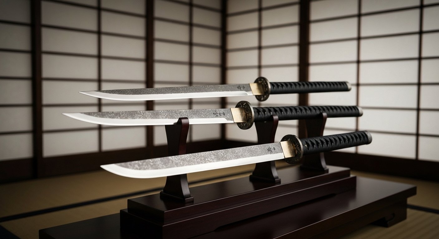Japanese Katana Knives in Martial Arts