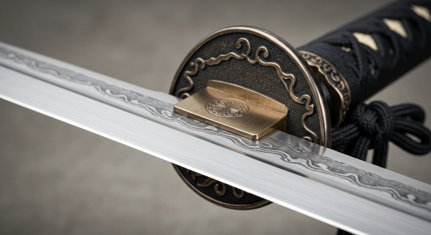 Anatomy of Japanese Katana Knives Blade