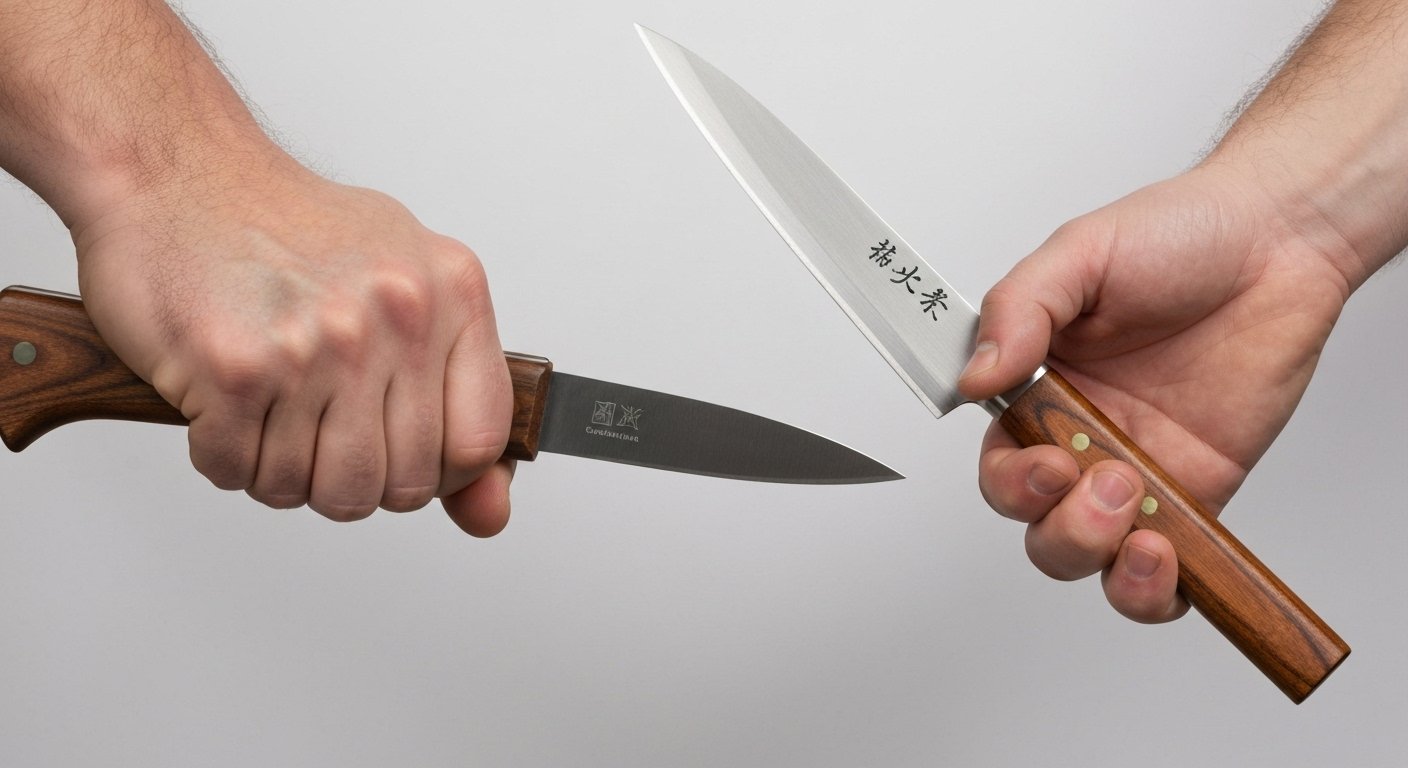 Ergonomics and Handles: German vs Japanese Knives