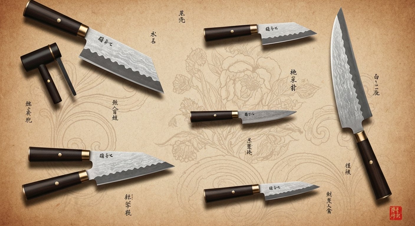 Understanding Japanese Knives Names: Single vs Double Bevel
