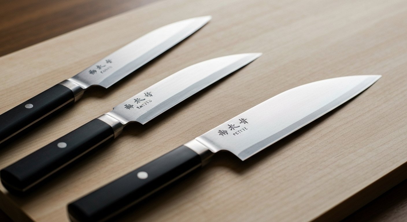 Essential Japanese Knives Names: Gyuto, Santoku, Petty