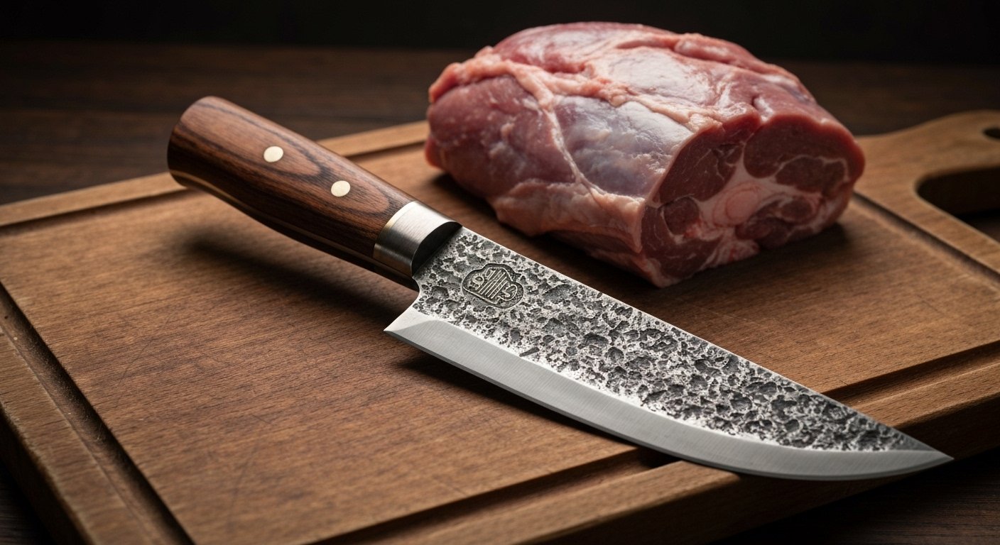 High-Quality Hand Forged Butcher Knife