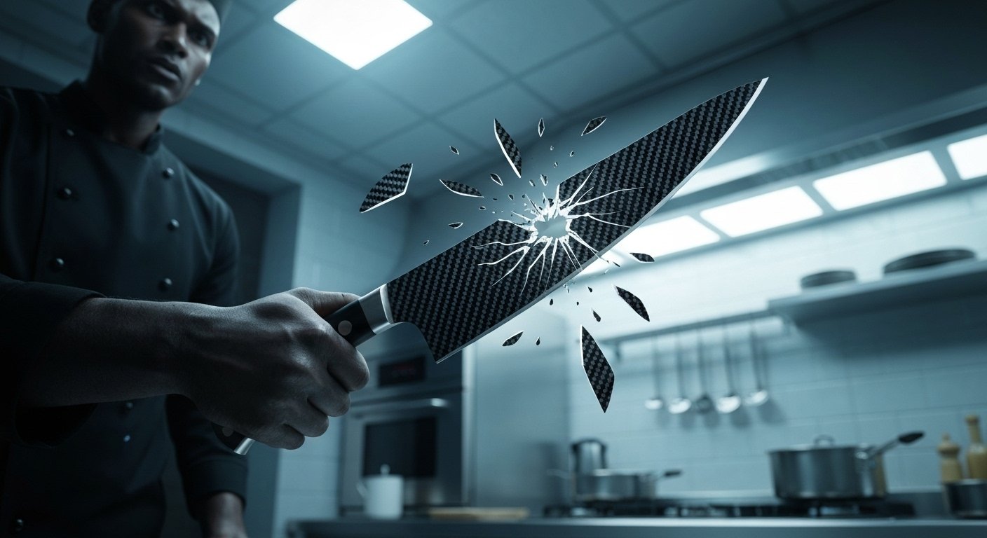 Carbon Fiber Kitchen Knife Brittleness Myth Debunked