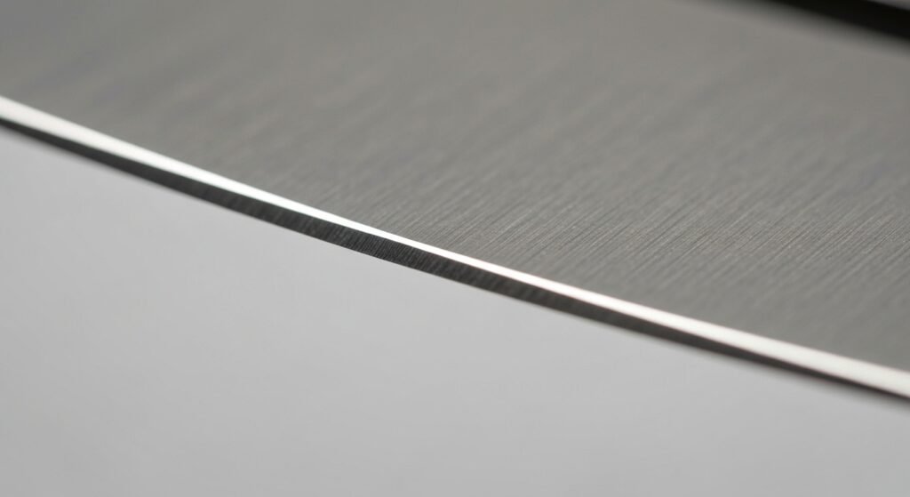 Macro View of Kanetsugu Knife's Razor-Sharp Edge