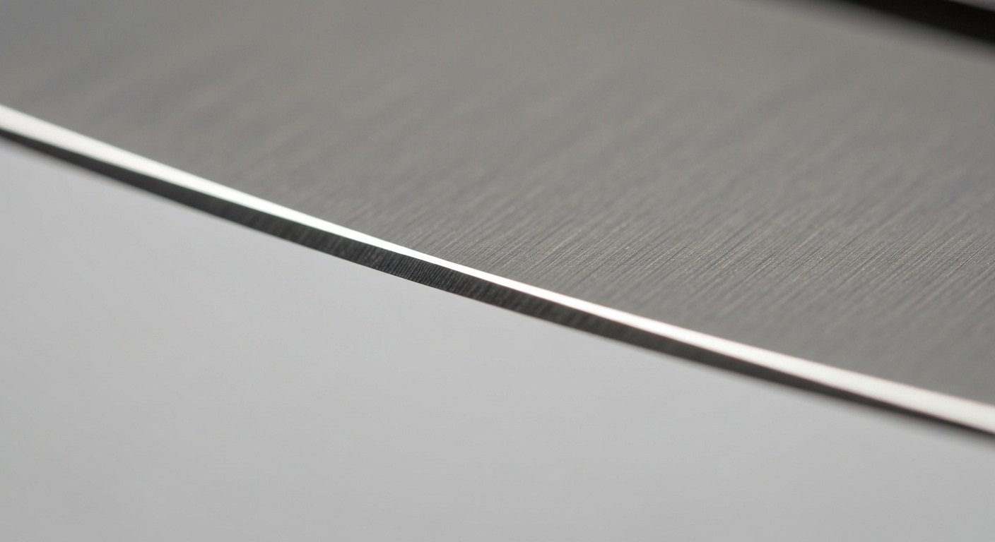 Macro View of Kanetsugu Knife’s Razor-Sharp Edge
