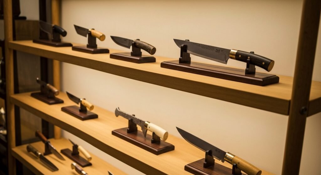 Collection of Japanese Hunting Knives