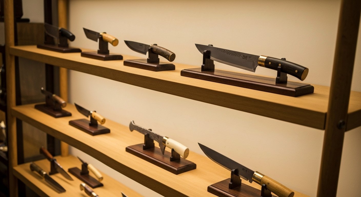Collection of Japanese Hunting Knives