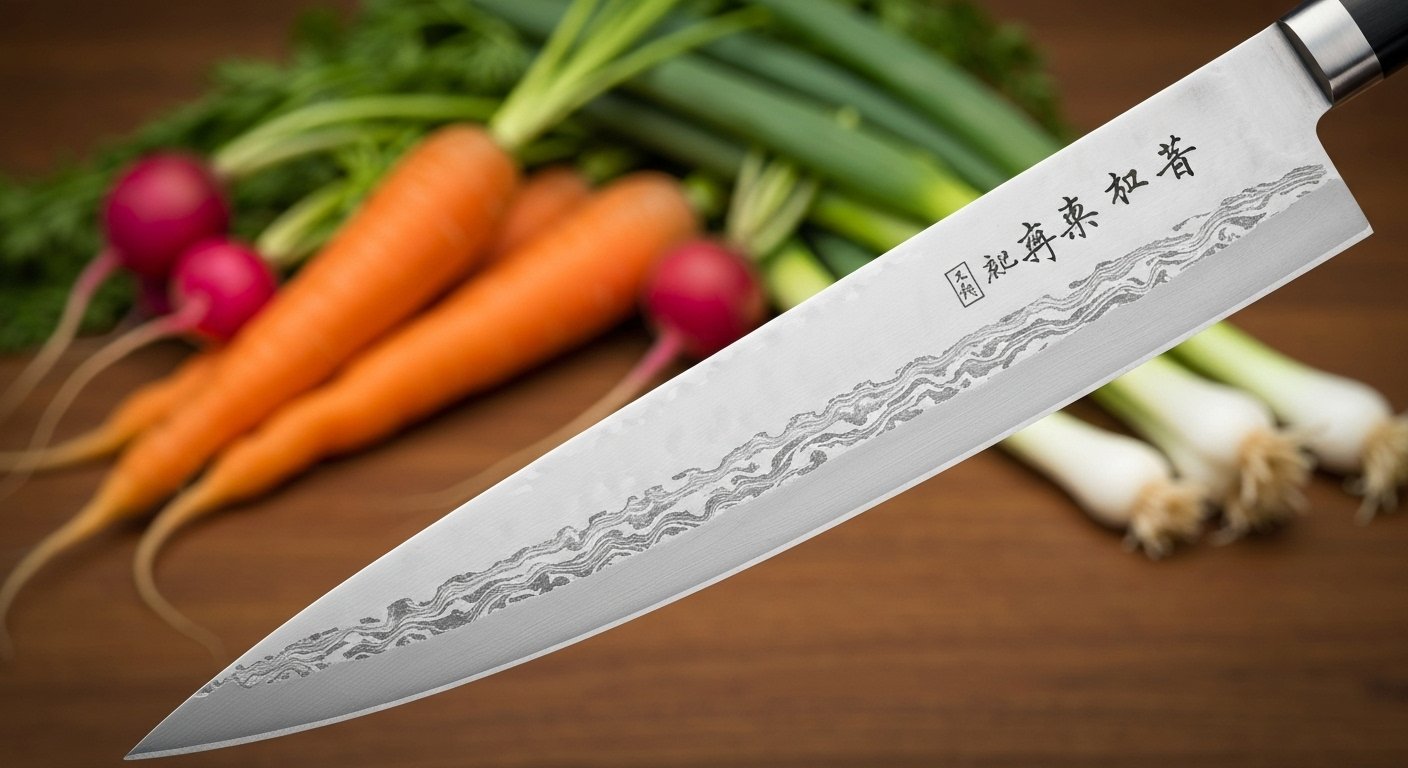 Precision Edge of Japanese Chef Knives