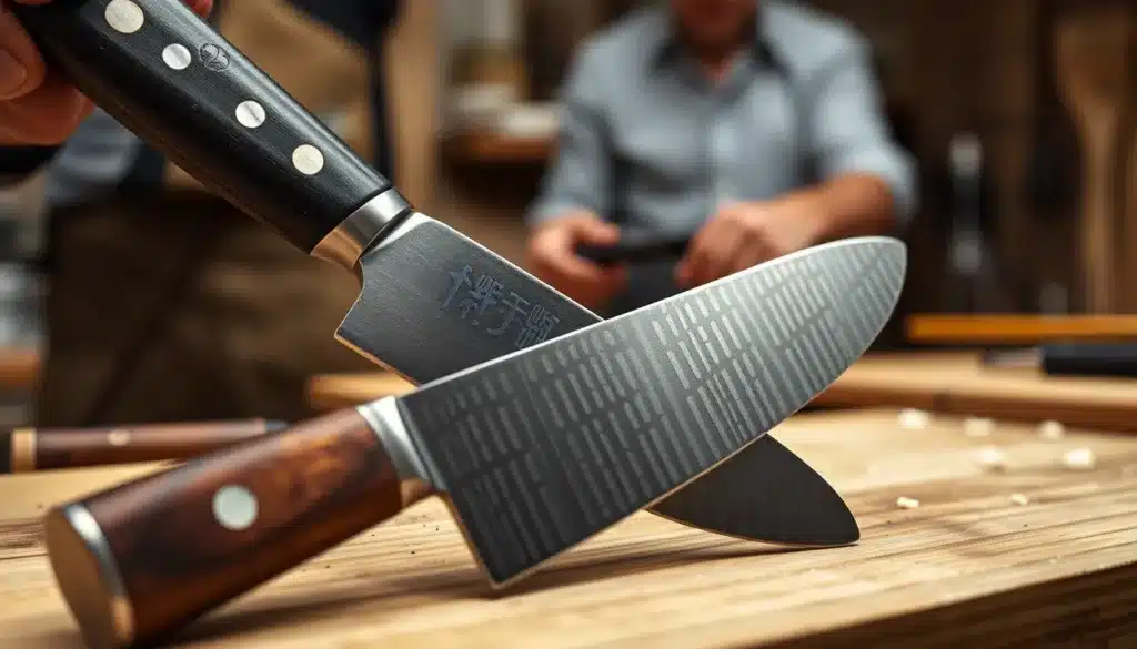 Shun Japanese Kitchen Knives - Japanese Craftsmanship Detail
