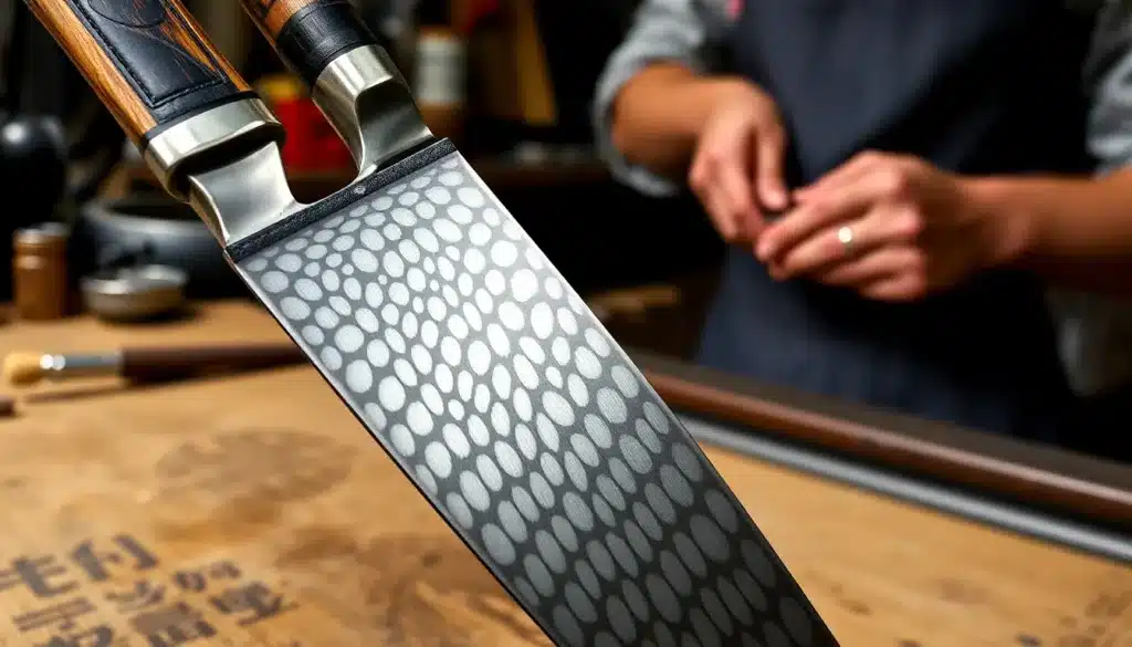 Japanese Custom Knives - Japanese Craftsmanship Detail
